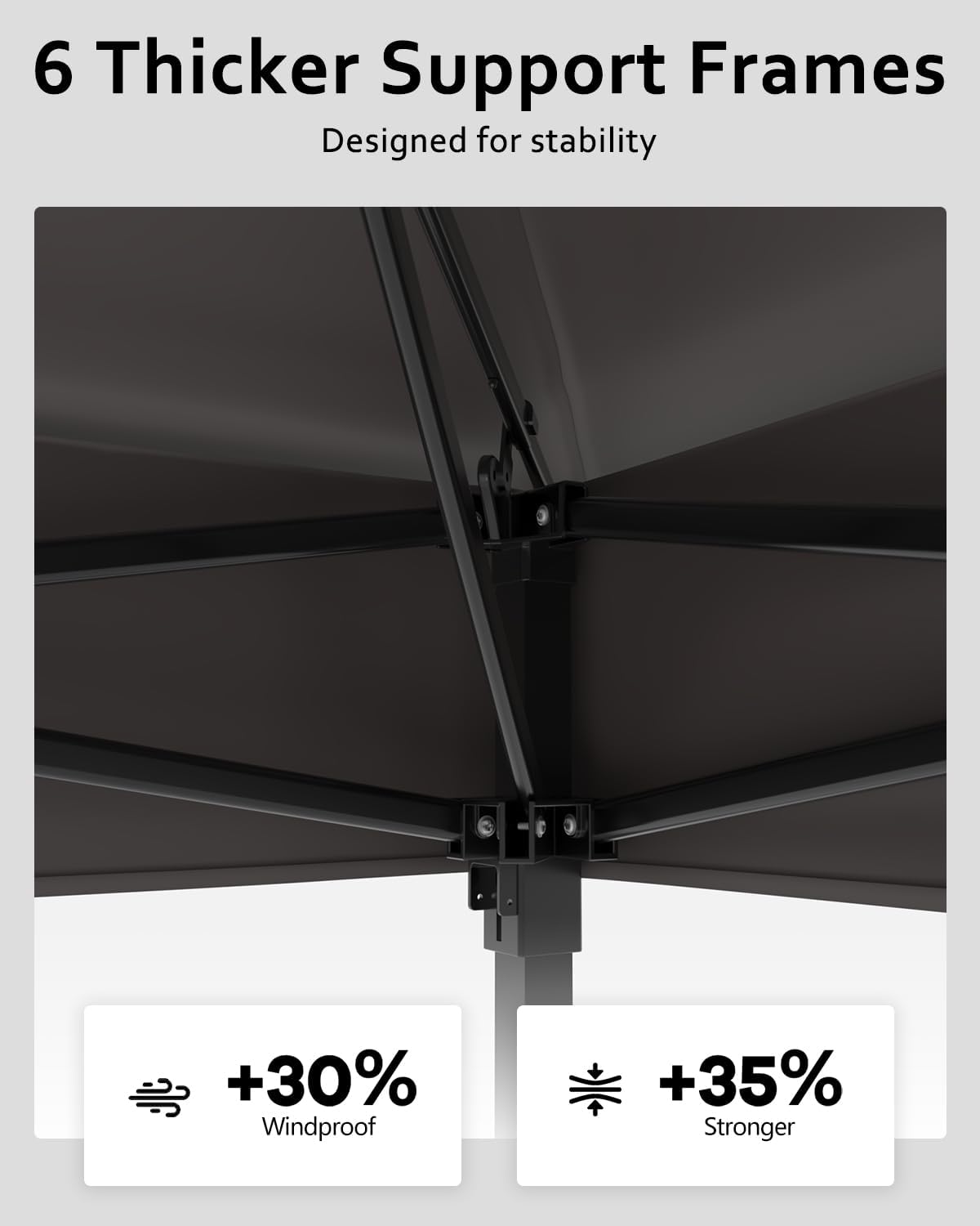 11x11 Pop-Up Gazebo, Instant Outdoor Canopy Tent with Netting, Durable Steel Frame, Water-Resistant Outdoor Gazebo for Patio, Garden, Courtyard, Party, Light Khaki+Dark Khaki