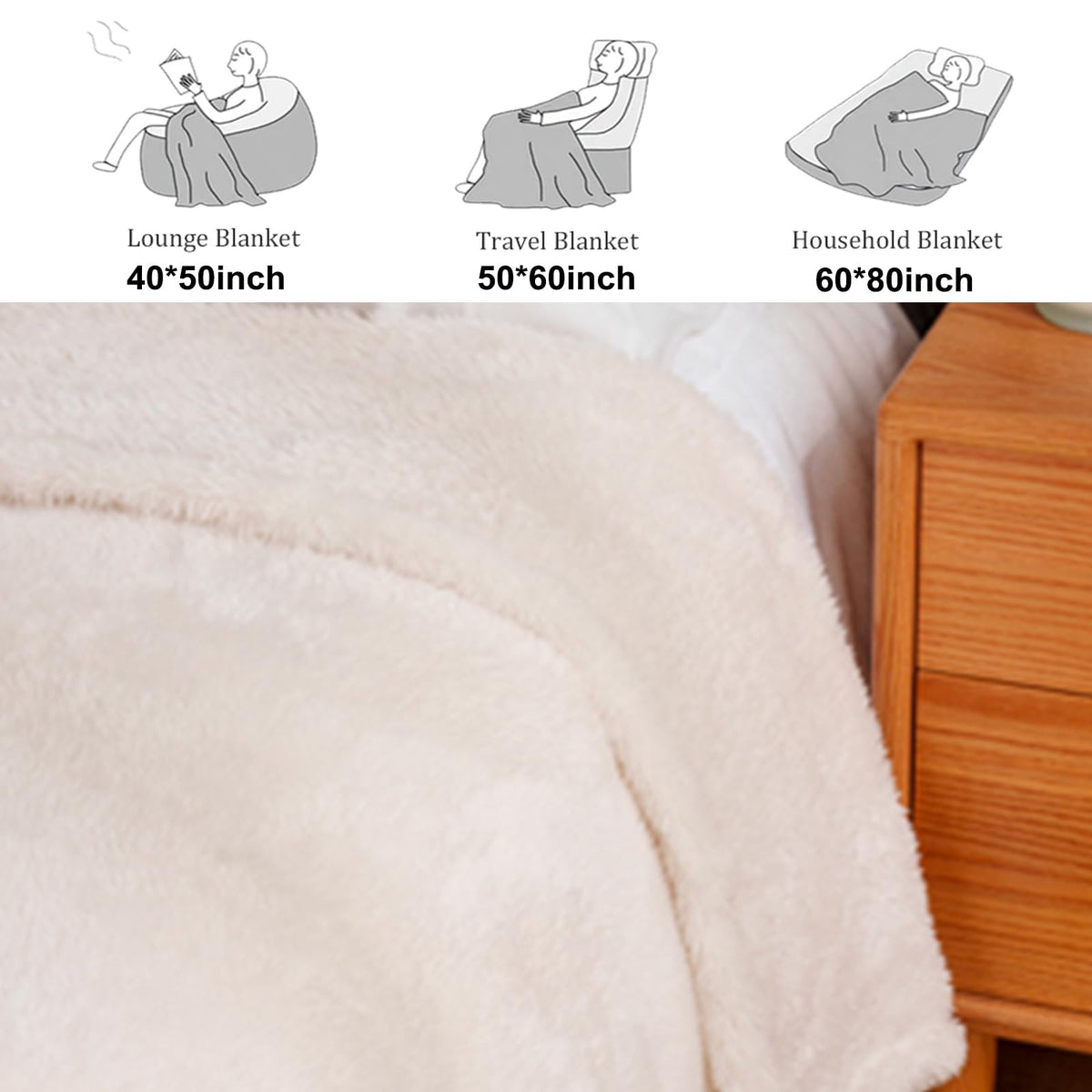 Detailed Motorcycle Sketch Flannel Throw Blanket - Soft, Comfortable, Lightweight, Warm, Cozy - Anti-Pilling, Fuzzy Design for Couch, Bedroom, Travel - Unisex 60×50in