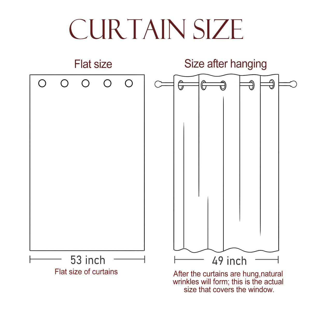 patdrea Designer French Linen Curtains Set of 2 Panels,53"x94"-Palladin