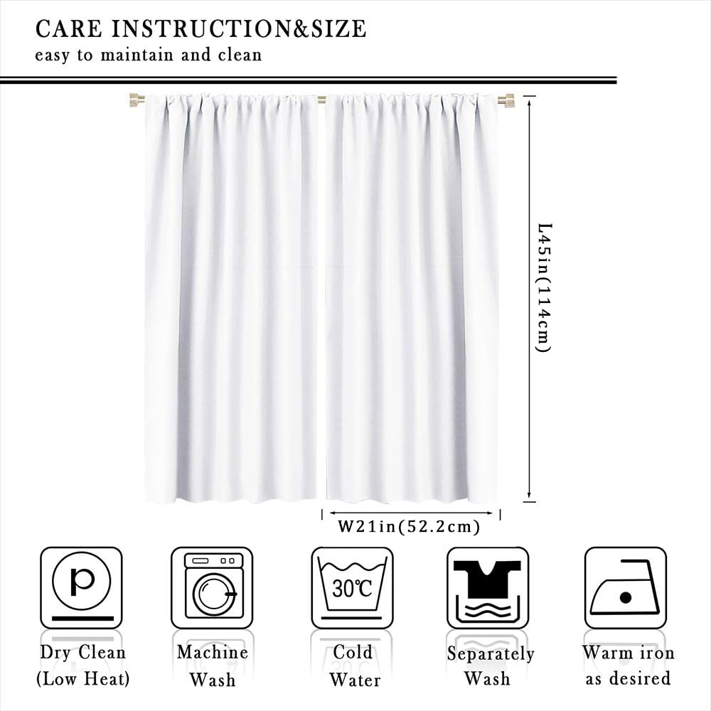 TOWINSFB Nautical Pirate Ship Blackout Curtains, Sea Ocean Ships Sailing Home Decor Rod Pocket Window Drapes for Living Room Bedroom - 42" W x 45" L