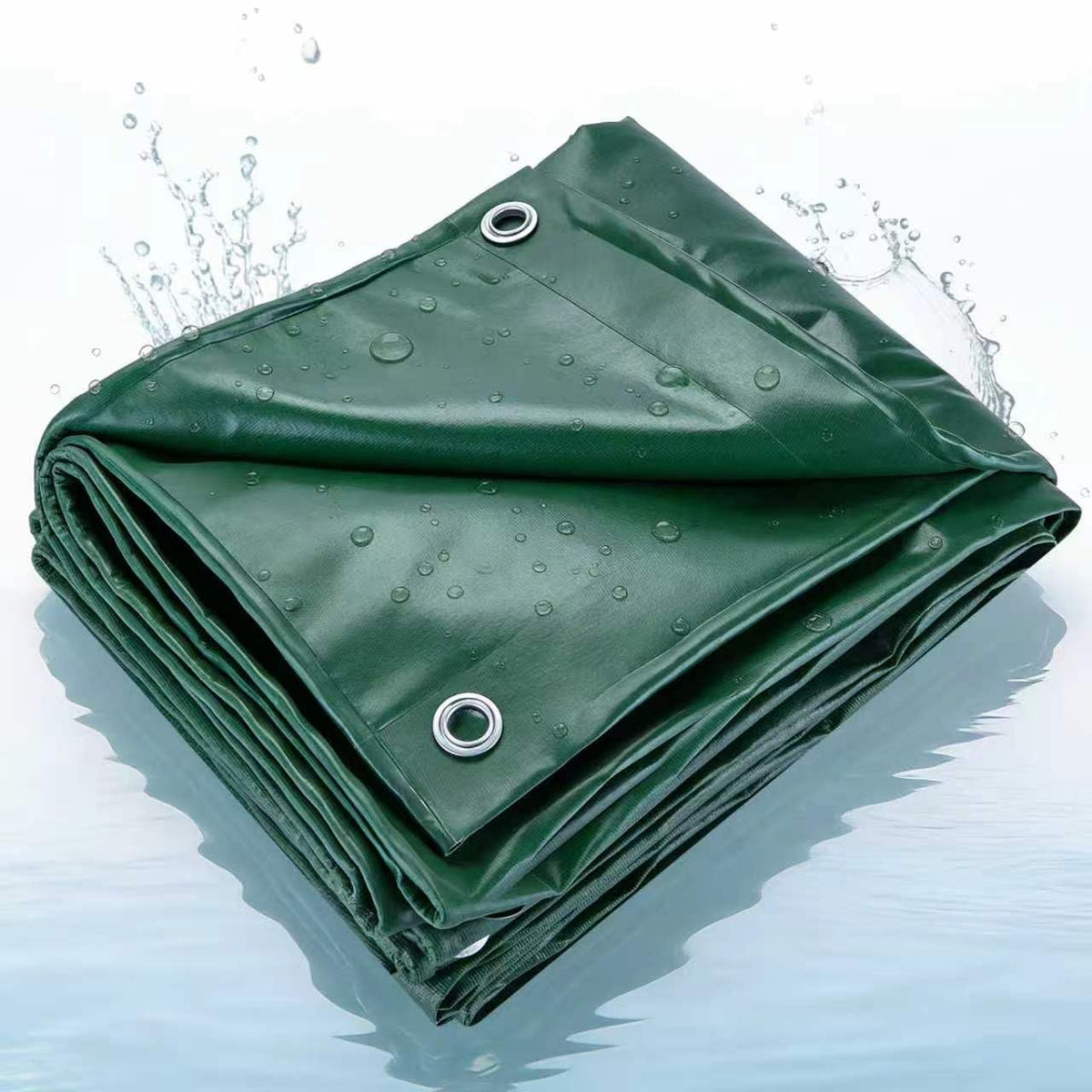 NORSGATEN 22 Mil Heavy Duty Vinyl Tarp,20x30 FT Fully Waterproof Reversible Poly Tarp with Metal Grommets, All-Weather Fade Resistant Outdoor Cover for Equipment, Truck, Roof & Woodpile,Garden Plants