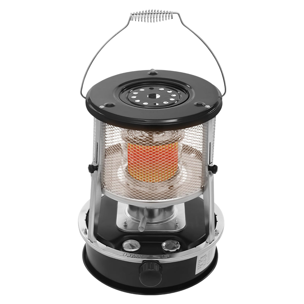 9000 BTU Portable Kerosene Heater, 2600W Lightweight Kerosene Stove for Indoor & Outdoor Use, Non Electric Heater for Survival Emergency, Fishing, Hunting, Hiking