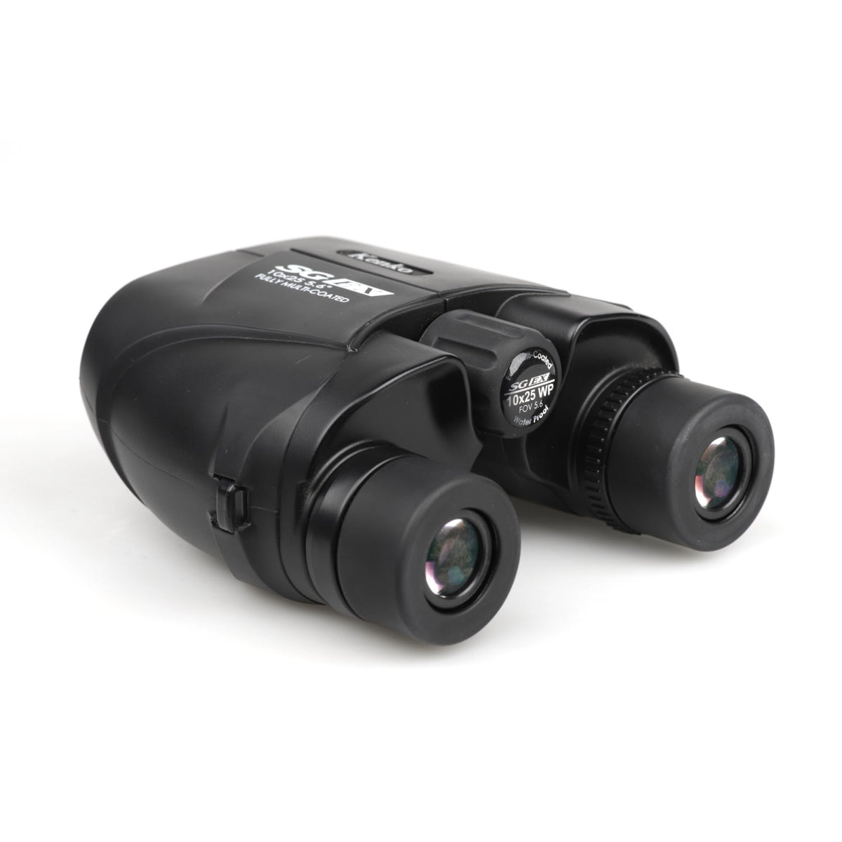 Kenko Binocular SG EX 10x25 WP, Porro Prism, Water Proof, Compact Design, for Outdoor and Bird Watching, Concert 612101