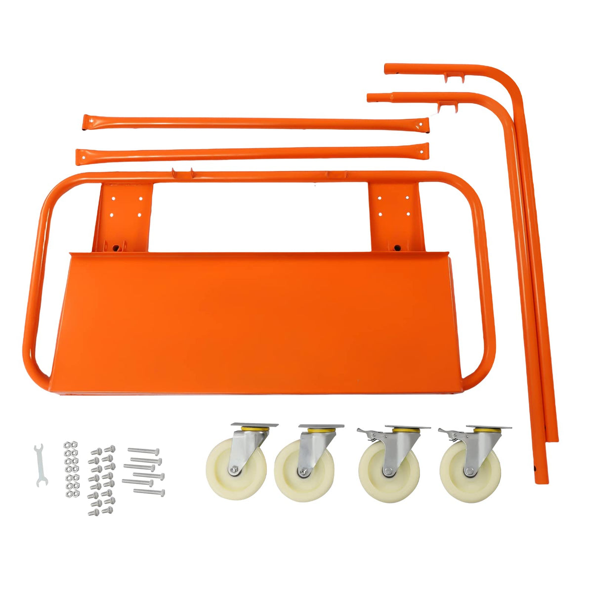 TFCFL Drywall Cart Dolly 3000Lbs Weight Capacity Heavy Duty Drywall Sheet Cart & Panel Dolly with 4 Swivel Wheels, Panel Dolly Handling Plywood Sheetrock Glass and Windows Service Cart