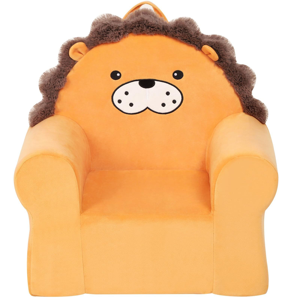 MOMCAYWEX Cuddly Toddler First Chair, Premium Character Chair, Yellow, 18 Month up to 3 Years