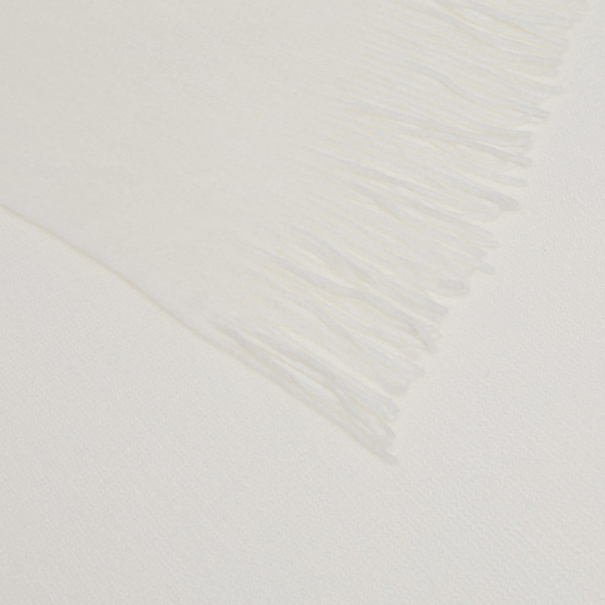 Spotgrowth Twin Throw Blankets for Sofa Warm Acrylic Knit Blanket Durable Lightweight Decorative Blanket Tassel Bed Blanket for All Season Machine Washable 50 x 60 Inches,White, (SP210714)