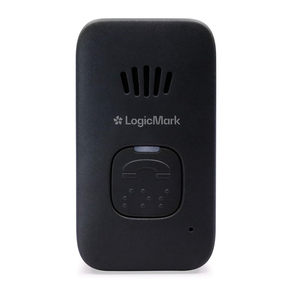 LogicMark Guardian Alert 911 Plus – No Monthly Fees, 2-Way Emergency Pendant for Seniors, with Fall Detection, Water Resistant, Direct 911 Connection Without a Landline