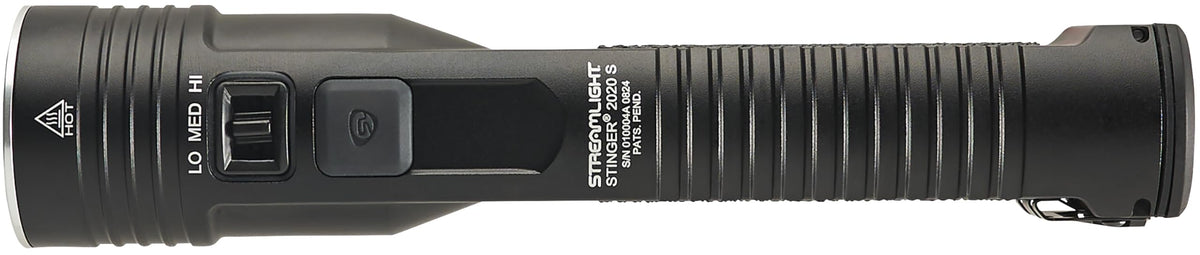 Streamlight 78200 Stinger 2020 S 2000-Lumen Rechargeable Flashlight Without Charger, Black