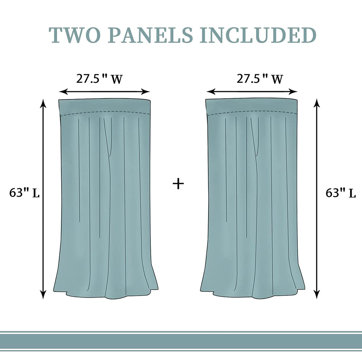 PYMATYTN Wild Animal Blackout Curtains for Boys Girl Bedroom Decor,Black Bear Deer Nature Forest Cabin Thermal Insulated Rod Pocket Drapes Darkening Window Curtain for Living Room Home 55x63 inch