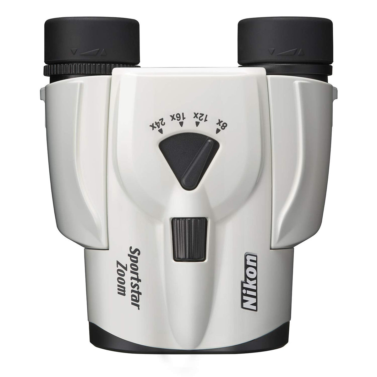 Nikon Binocular's Sportstar Zoom 8-24×25 White, Small