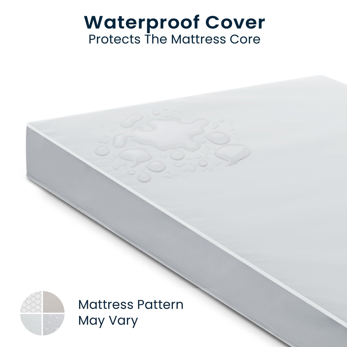 Serta Perfect Start Limited Dual Sided Baby Crib Mattress and Toddler Mattress, Breathable Fiber Core, GREENGUARD Gold Certified, Waterproof, 7 Year Warranty, Made in USA