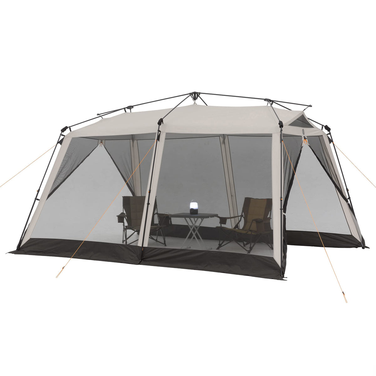 Bushnell Screenhouse with Instant Setup Technology | 14' x 10' Large Size with Extended Eaves Poles to Maximize Space For Camping & Hiking, For 8 Person