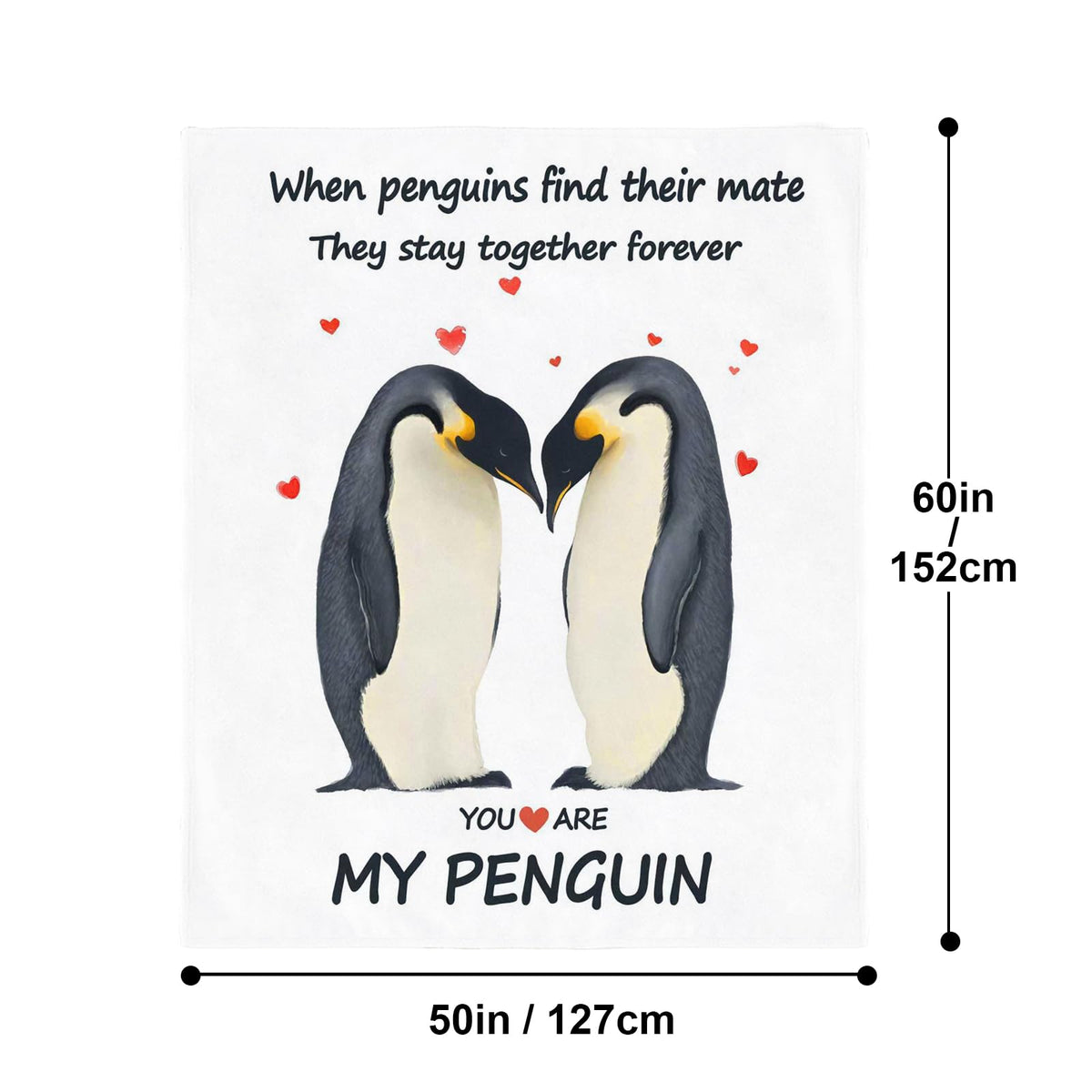 Wajade Gifts for Her Him Anniversary Blanket for Women Men Gifts for Girlfriend Boyfriend I Love You Gifts for Him Her Wedding Gift for Wife Husband Couple 50"X60"
