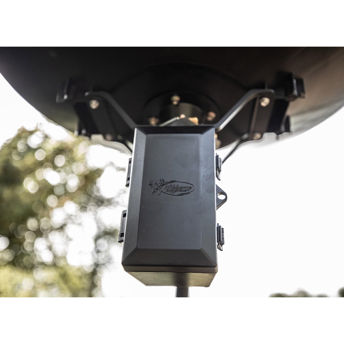 WILDGAME INNOVATIONS Quick-Set 270 lb Game Feeder with Digital Timer | Durable Tripod Corn/Pellet Hunting Feeder with 1-4 Available Feed Times & 30-feet Radius