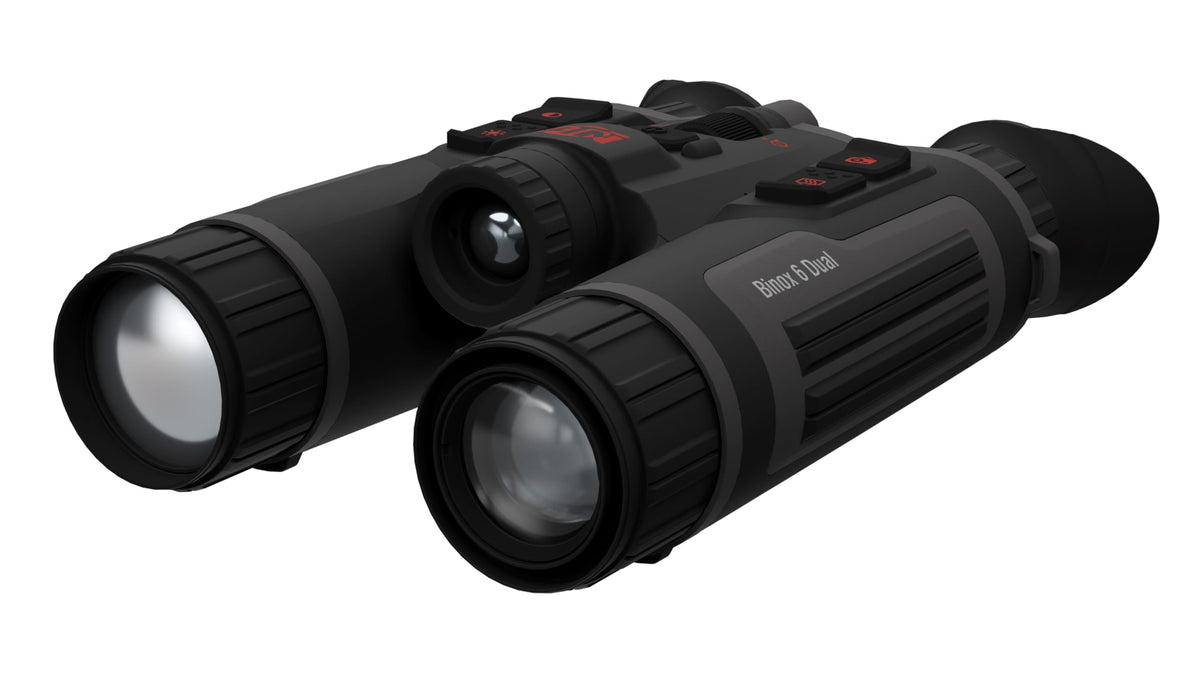 ATN Binox 6 Dual Multispectral Binoculars, Thermal 640×512 Sensor, Day/Night/Twilight 4K UHD, Built-in LRF