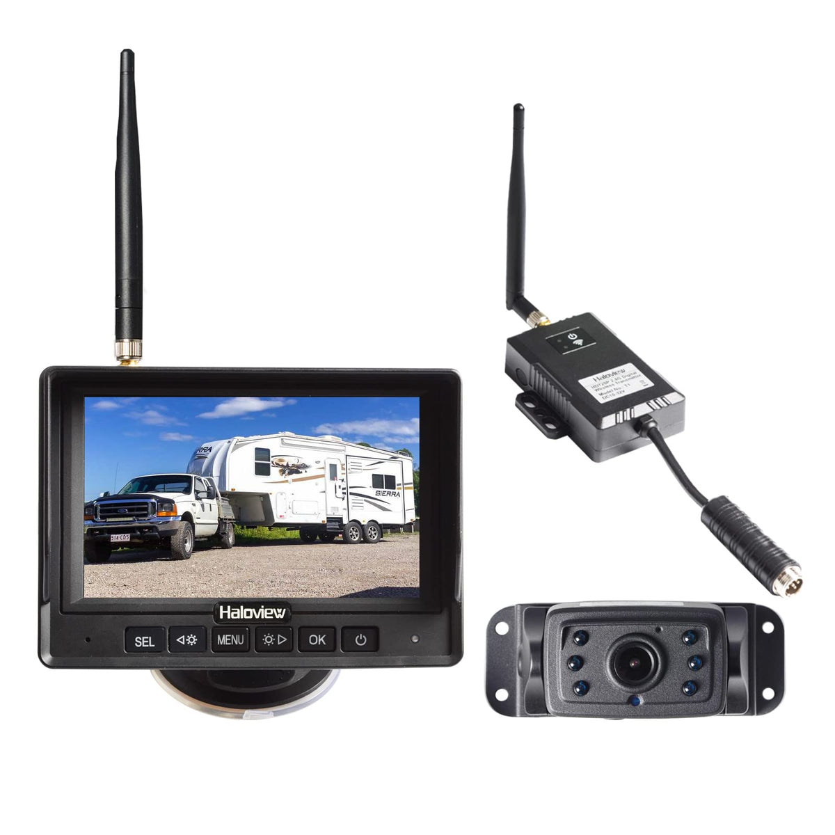 Haloview RD5-MINI 5'' 720P Wireless Range Dominator System