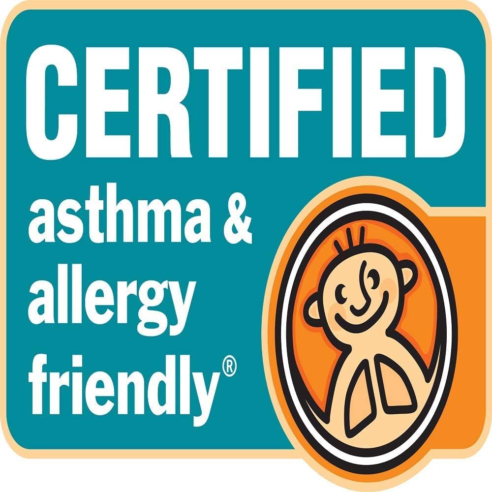 National Allergy 100% Cotton Queen Mattress Encasement 60x80x9, Hypoallergenic, Dust Proof Zippered 6-Sided Cover, Breathable, Noiseless Natural Cotton, AAFA Certified