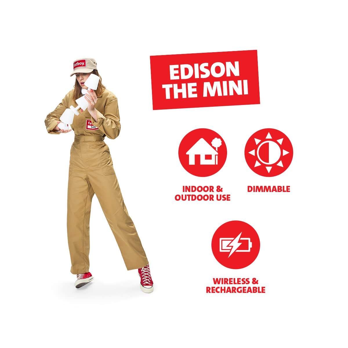 Fatboy Edison The Mini (Set of 3), White