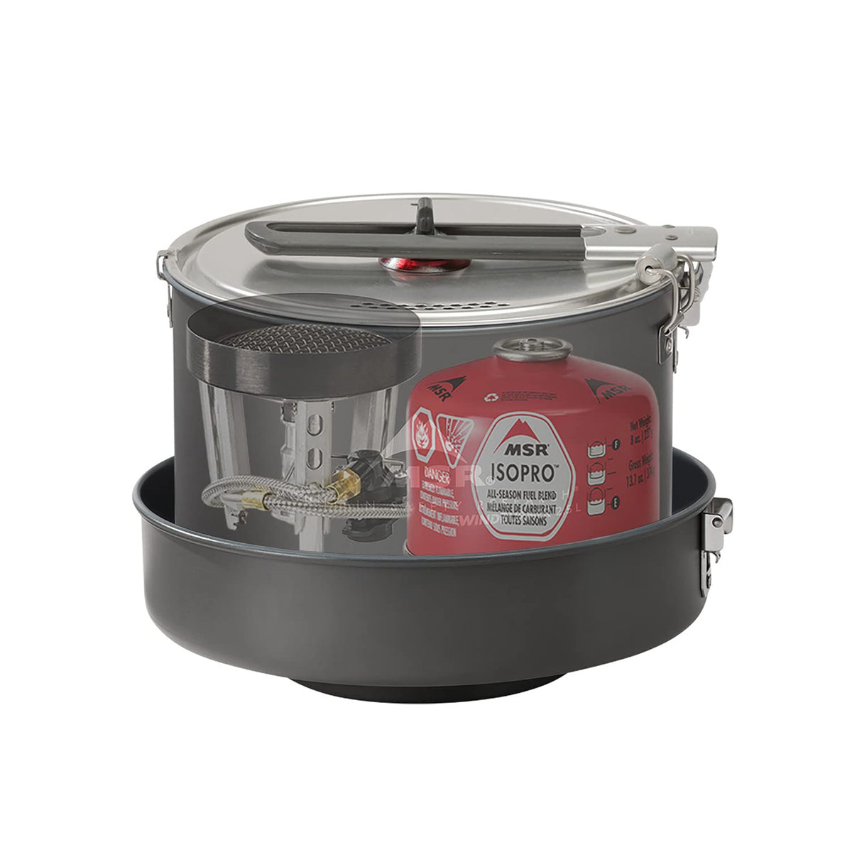 MSR WindBurner Combo Windproof Camping and Backpacking Stove and Cookware System