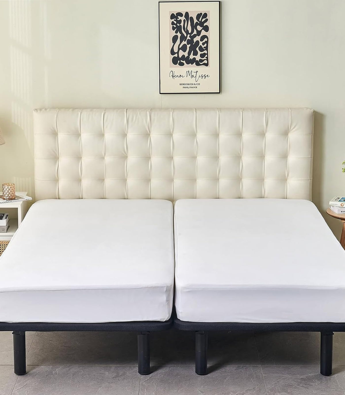 Waterproof Mattress Protector 2 Pack Twin XL 39"x80", Ptsuker Zippered Mattress Cover Hypoallergenic Noiseless, Blocks Out Dirt Dust and Moisture