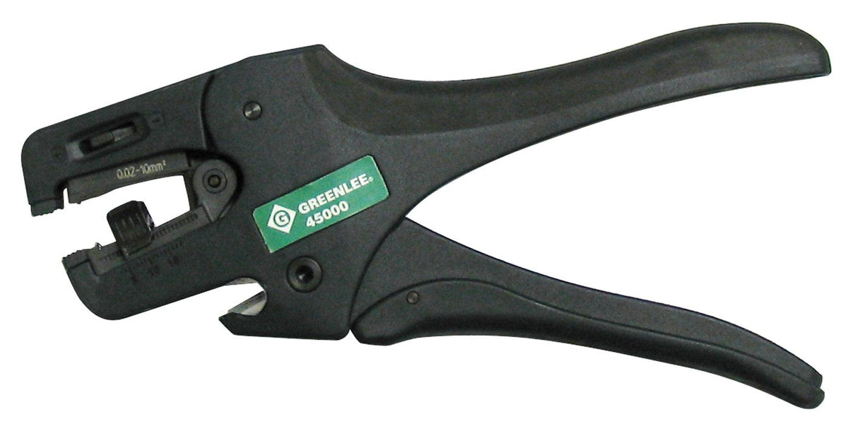 Greenlee 45000 WIRE STRIPPER, black/green
