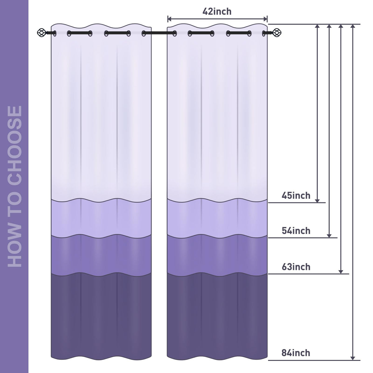Jekeno Forest Blackout Curtains Jungle Trees Tropical Landscape Nature Woodland Grommet Window Drapes for Bedroom Living Room, 42 Wide 84 Long Inches 2 Panel Set