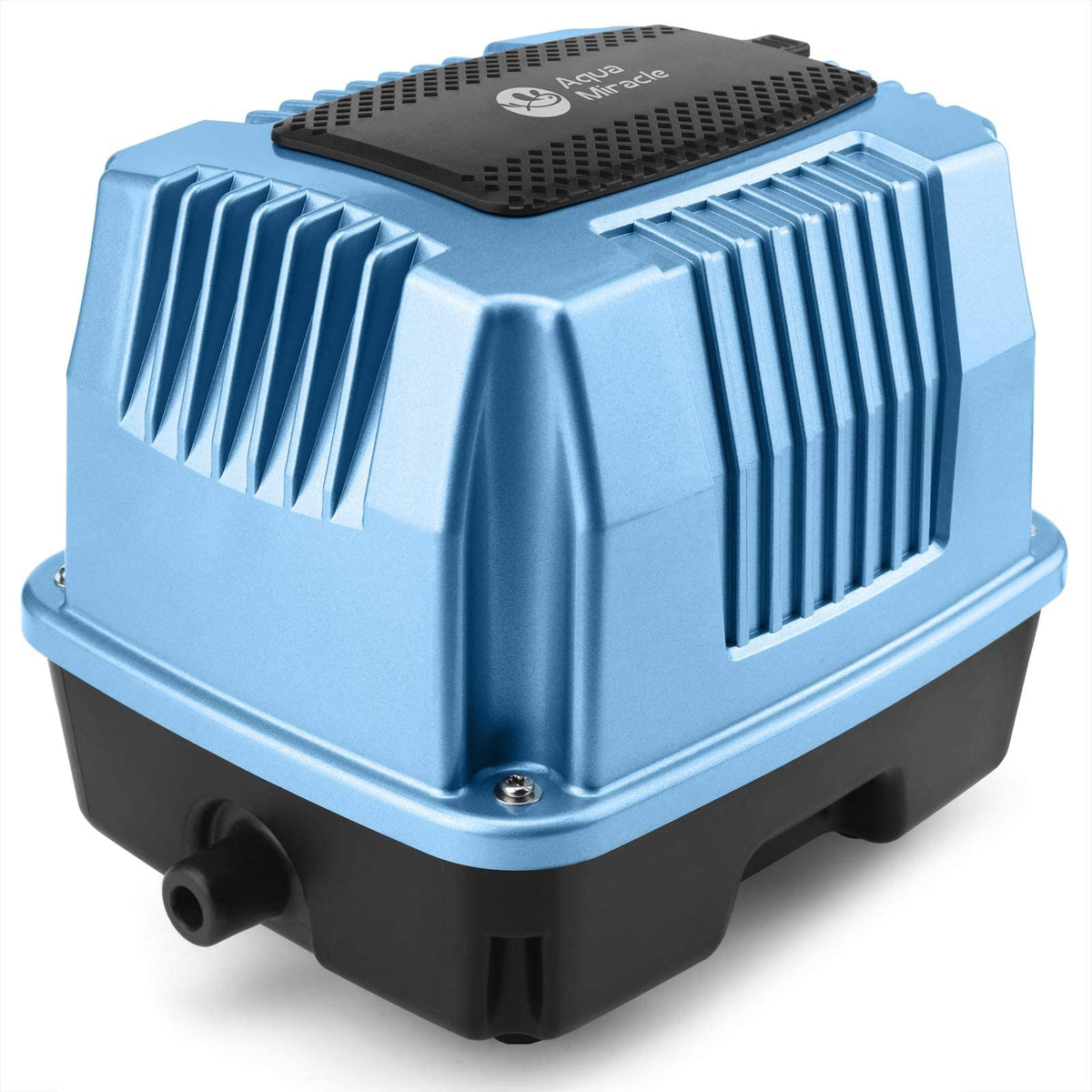 AquaMiracle Linear Air Pump AP60 for Pond Aeration, 950GPH Septic Air Pump Pond Aerators for Outdoor Ponds, Hydroponic, Waste Treatment, Aquarium, Fish Farm, Seafood Restaurant
