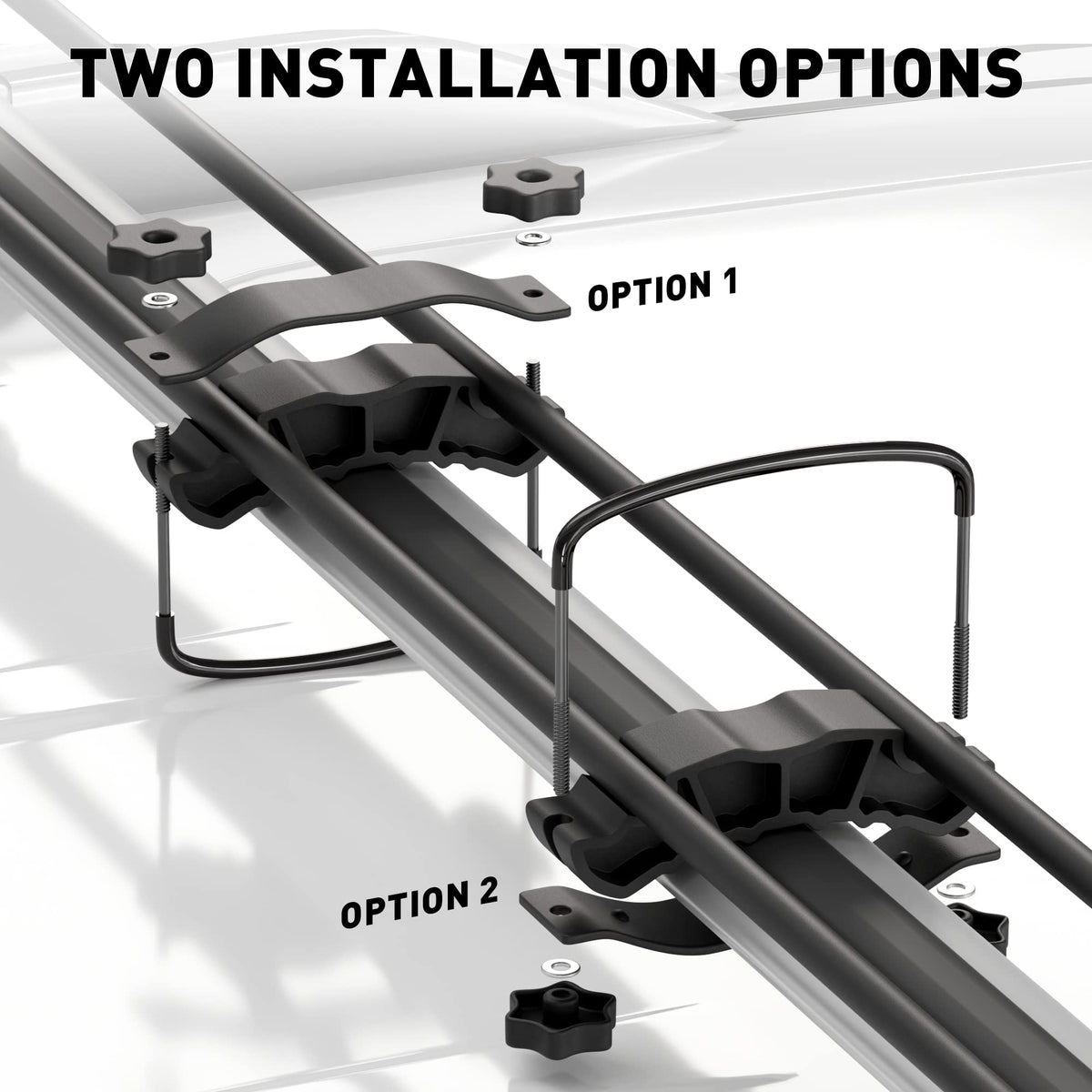 WILDROAD Car Roof Platform, Universal Roof Flat Rack 90" x 47" x 1.3" Heavy Duty Roof Rack Platform with Super Duty Bungee Cargo Net, Ratchet Straps and Anti-Rust Sealant Fits for SUV Truck Cars