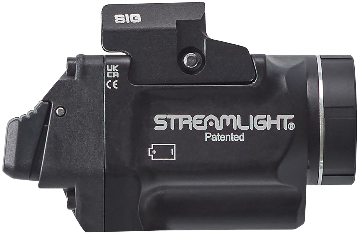 Streamlight 69437 TLR-8 X G sub 500-Lumen Rail-Mounted Tactical Weapon Light with Integrated Green Aiming Laser Exclusively for Sig Sauer P365/XL Closed Rail Systems Only, Black
