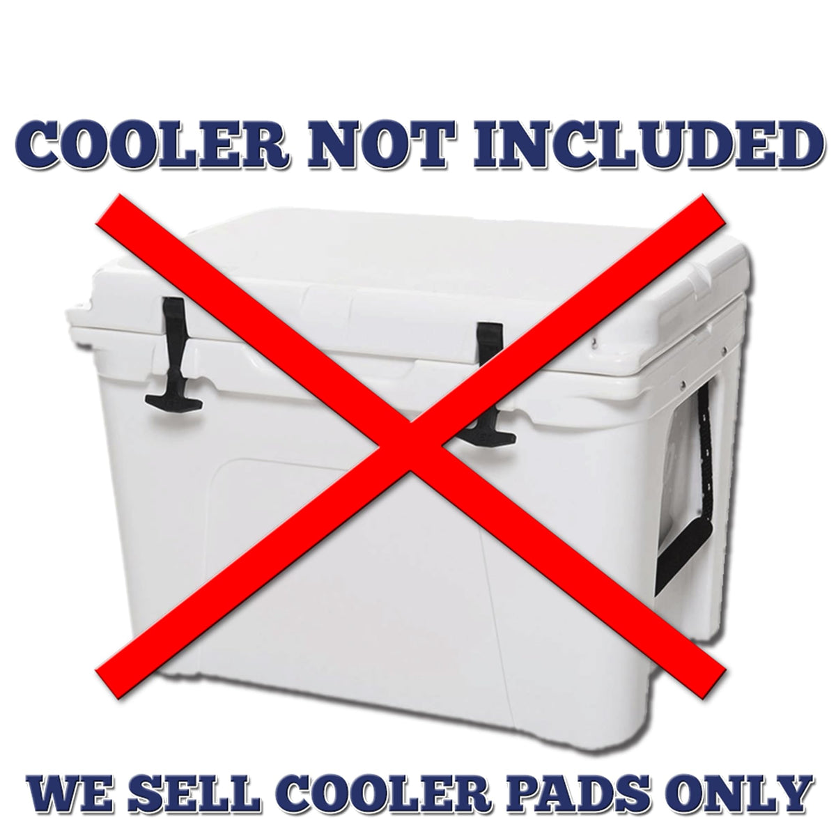 USATuff SeaDek EVA Mat Cooler Pad fits YETI 45 Tundra | Peel & Stick Application | Non Slip Comfort Accessories - Feet Hangin We Bangin (OliveGreen-Mocha)