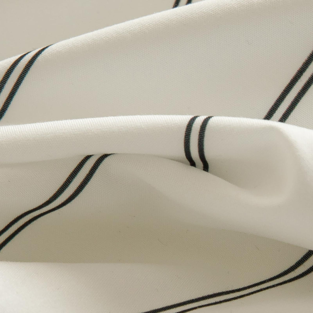 CLOTHKNOW Striped Duvet Cover Sets Queen White and Black Bedding Sets Farmhouse Bedding Duvet Cover Sets Soft Boho Bedding Queen