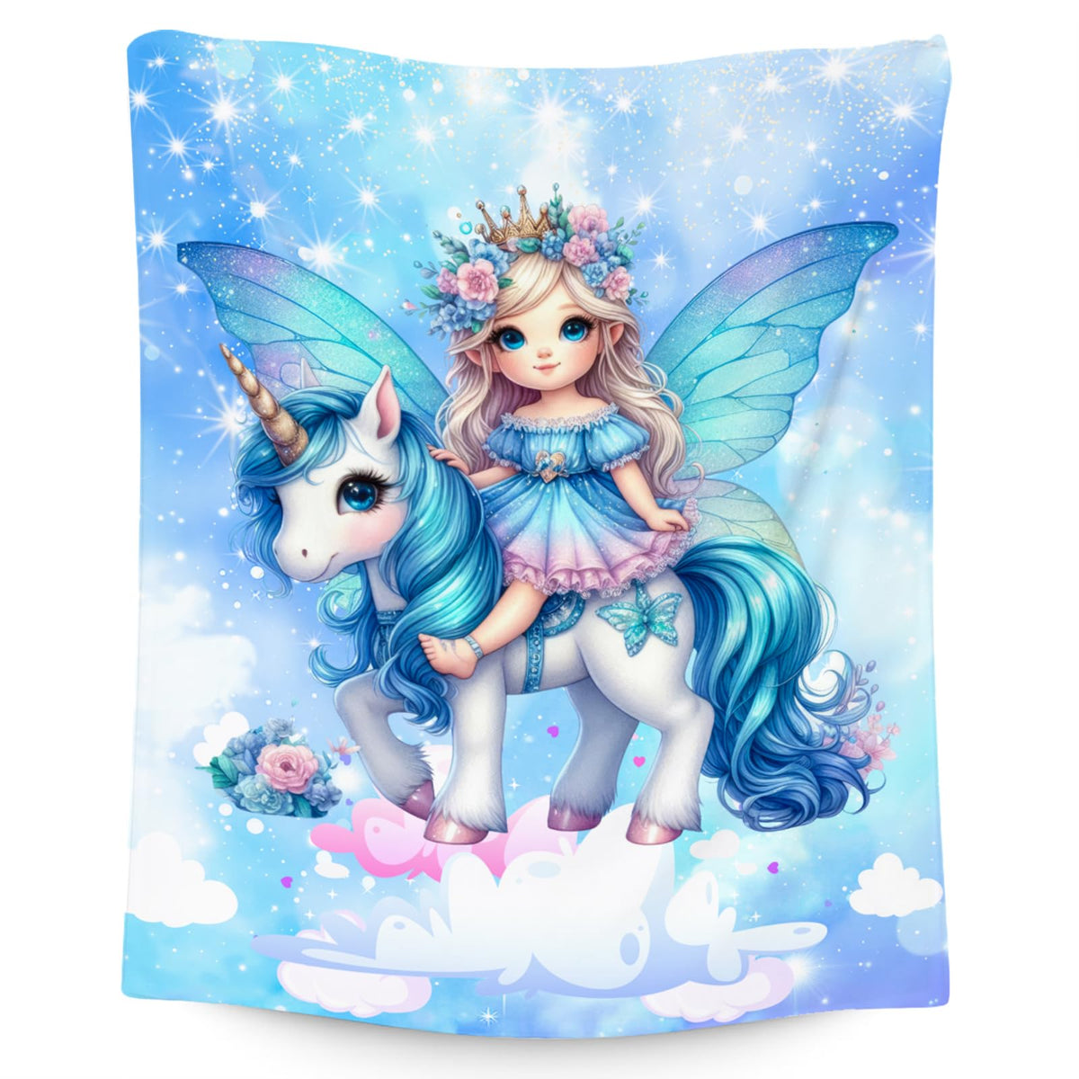 Blanket for Girls, Unicorn Blanket for Kids, Unicorn Gifts Soft Lightweight Throw for Sofa Couch Chair, 40"x50"