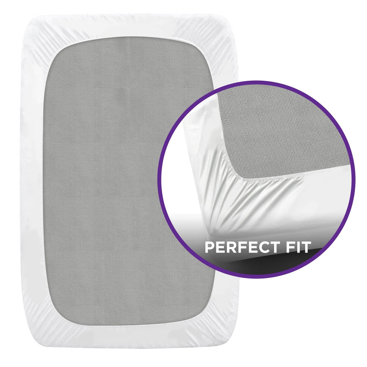 BLISSFORD Plastic Mattress Protector - Heavy Duty, Fitted Vinyl - Plastic Mattress Cover Full, Rubber Sheets for Bedwetting Adult or Child, 100% Waterproof Sheets Full Size