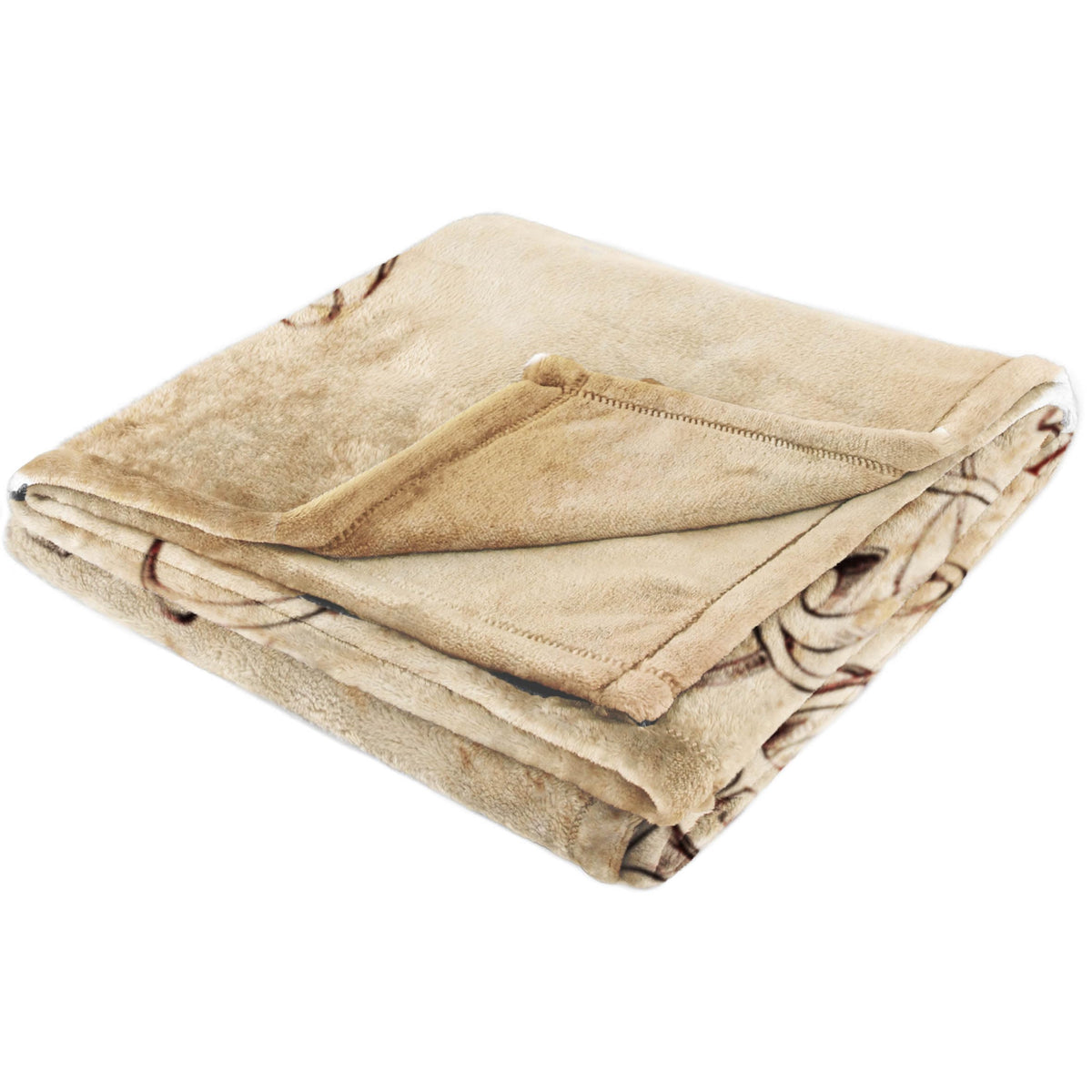 Jay Franco Harry Potter Marauders Map Throw Blanket 50 x 70 Inches, Super Soft Cozy Fleece, Fade Resistant, Hogwarts Map Design, Machine Washable (Official Harry Potter Product)