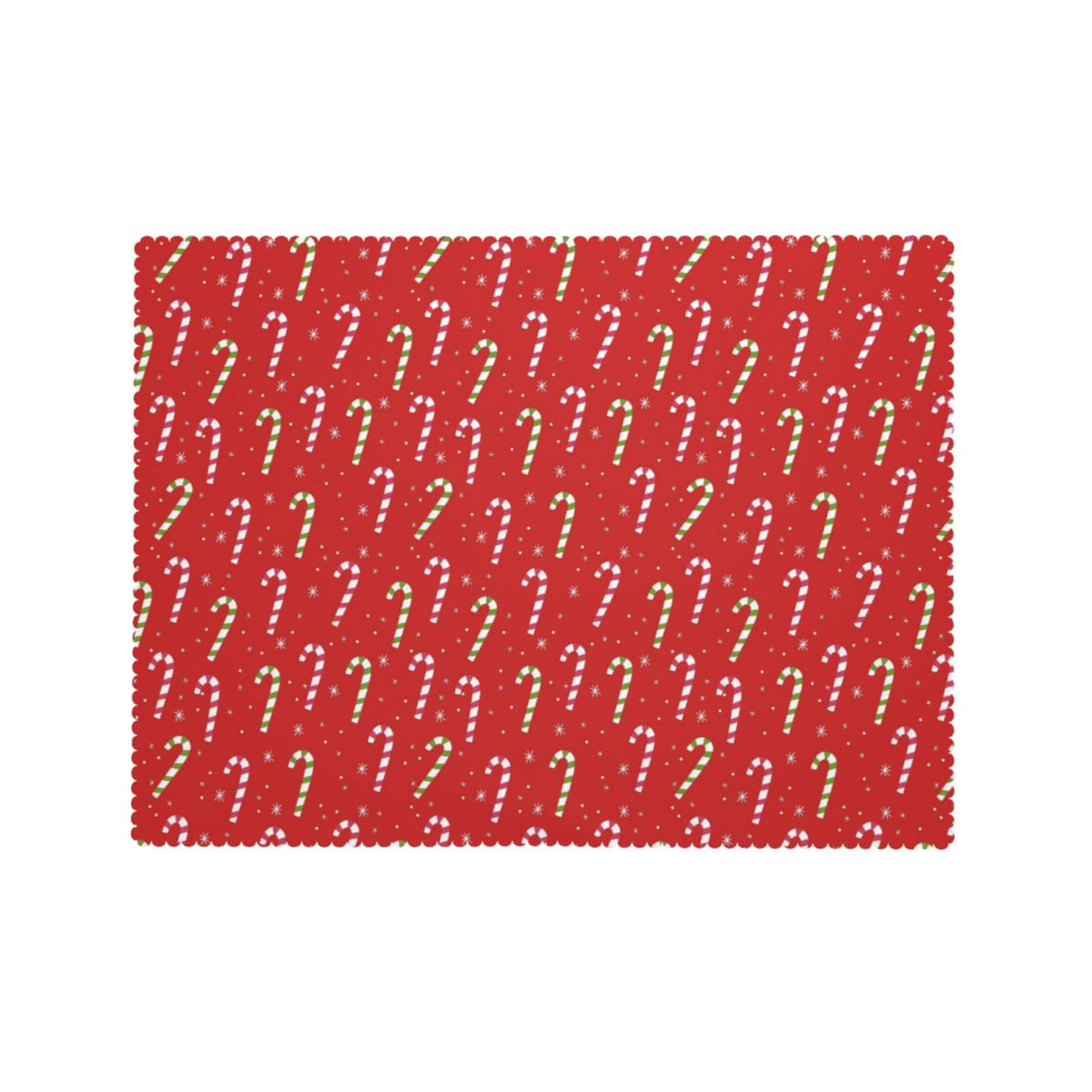 XIOURERY Festive Christmas Table Cloths Decorative for Dining Room, Candy Cane Star Washable Tablecloth for Home, Restaurant, Outdoor Party Table Cover 54x72 Inch