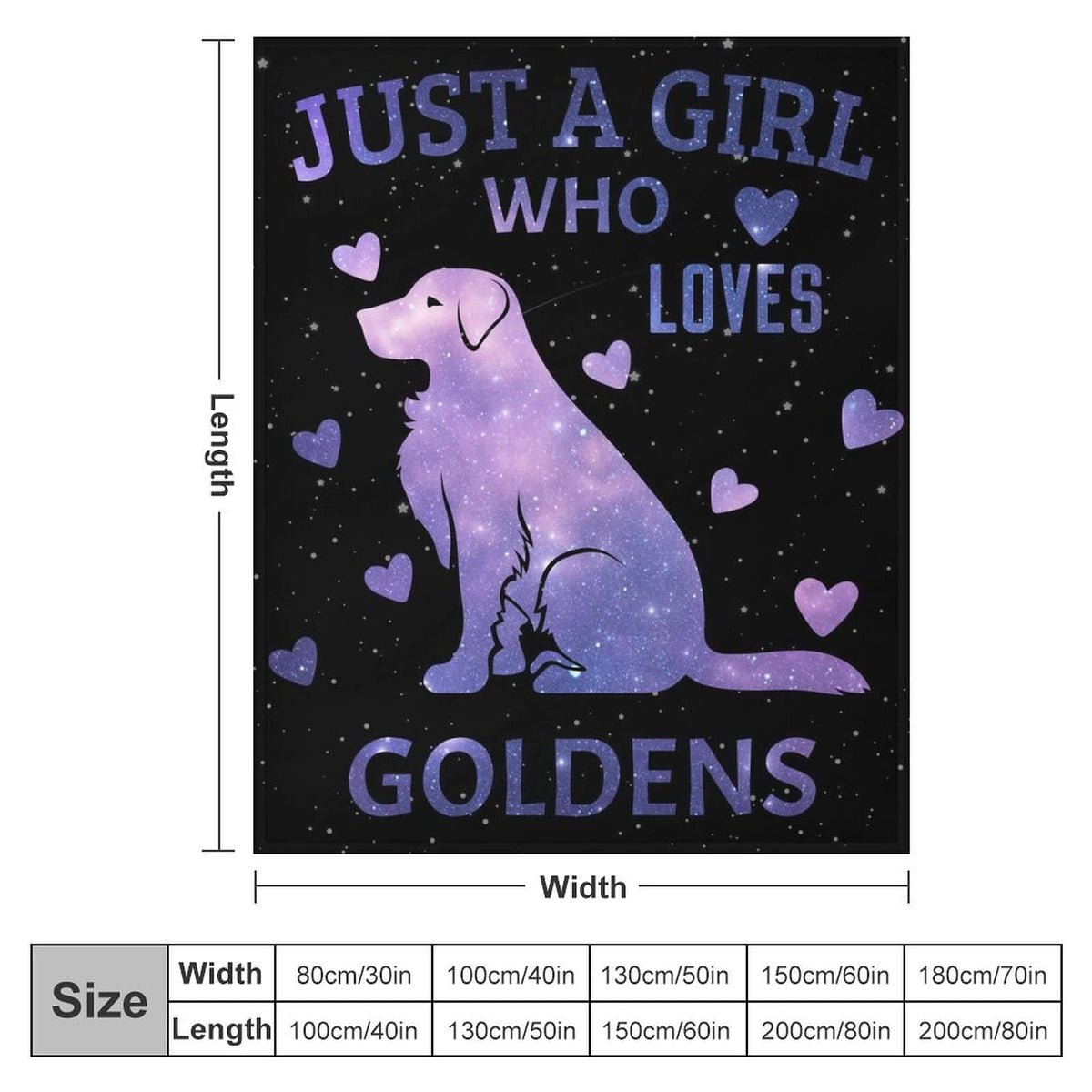 AIOMXZZ Golden Retriever Blanket Gifts, 30"x40" Dog Pattern Flannel Fleece Throw Blanket Soft, Lightweight, Comfortable, Warm Golden Retriever Themed Blanket for Humans Adults Kids