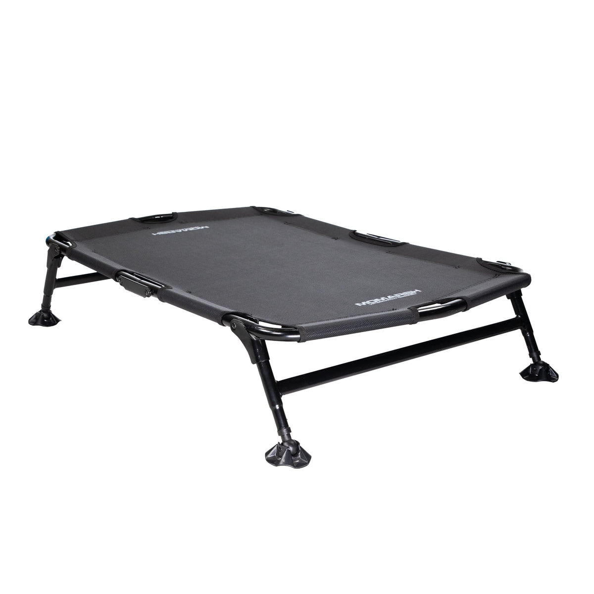 Momarsh Elevated Dog Cot with Washable Soft Pad & Folding Frame for Travel & Home Use | All in One Home Cot with Non Slip Feet | Large Portable Dog Bed | Perfect Padded Pet Bed System for Dogs