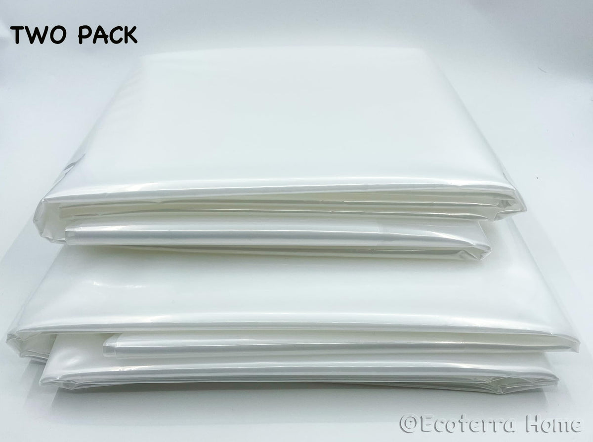 King/California King Mattress Bags for Moving, 4 Mil Thick Heavy Duty Waterproof Mattress Cover, Tear Resistant Protection, 2 Pack