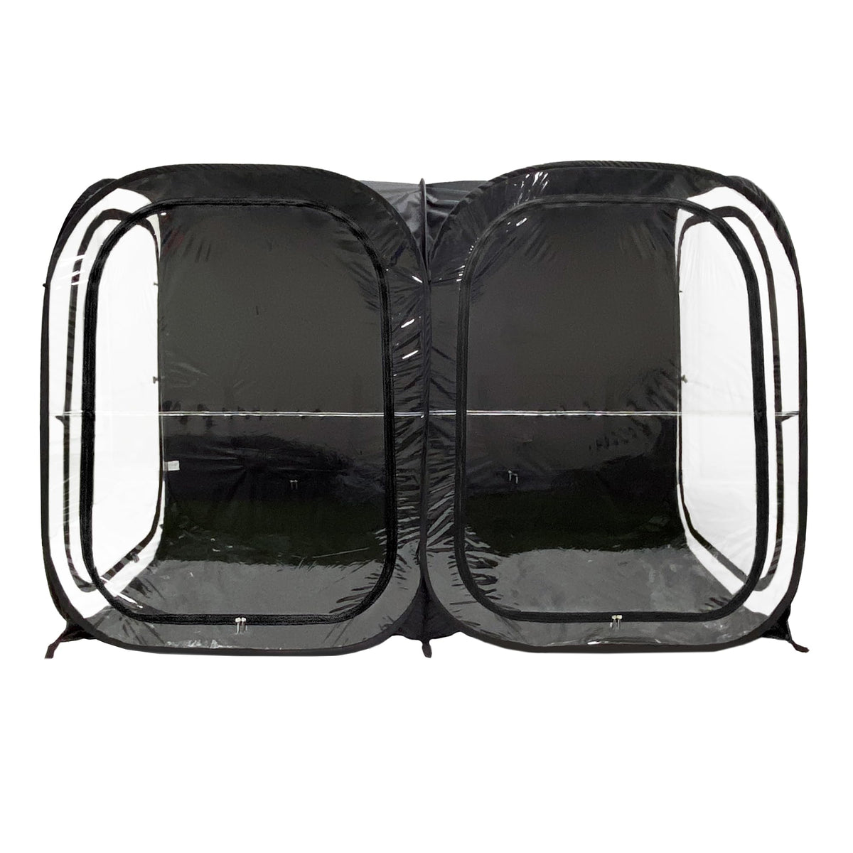 WeatherPod® Side-by-Side™ 2-4 Person Pop-Up Sports Tent Pod - The Original Shark Tank Instant Setup All-Weather Pod Shelter for Outdoor Sports, Rain, Wind & Cold