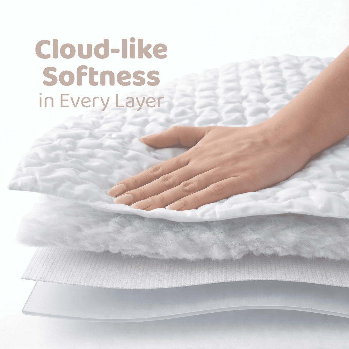 PAULATO BY GA.I.CO California King Waterproof Mattress Protector – Fitted Mattress Cover with Deep Pocket, Breathable Noiseless Polyester, Easy Care (California King)