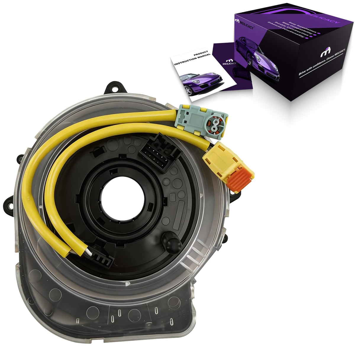 MEILICACY NO Heated Clock Drive Spring for Jeep Compass (2017-2021),Renegade (2015-2023) 6UW39LXHAA 6UE06LXHAA 6BZ85LXHAB 6BZ85LXHAA 6AS92LXHAA 6UW39LXHAC 6BZ86LXHAA 6AS93LXHAA 6AX66LXHAA