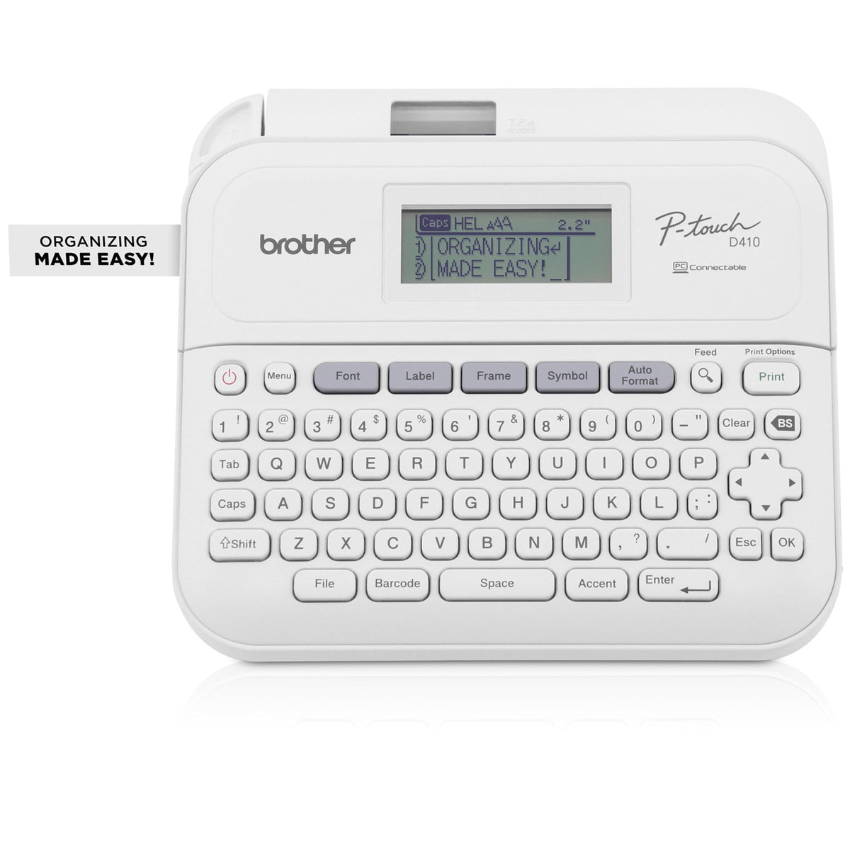 Brother P-Touch PT-D410VP Home / Office Advanced Label Maker | Connect via USB to Create and Print on TZe Label Tapes up to ~3/4 inch