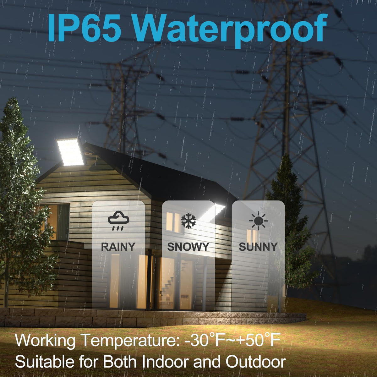 Upgrade 1000W LED Flood Light Outdoor 150000Lm Led Stadium Light with Adjustable Bracket, IP65 AC100-277V Commercial Area Lighting with Plug for Backyard/Basketball Court