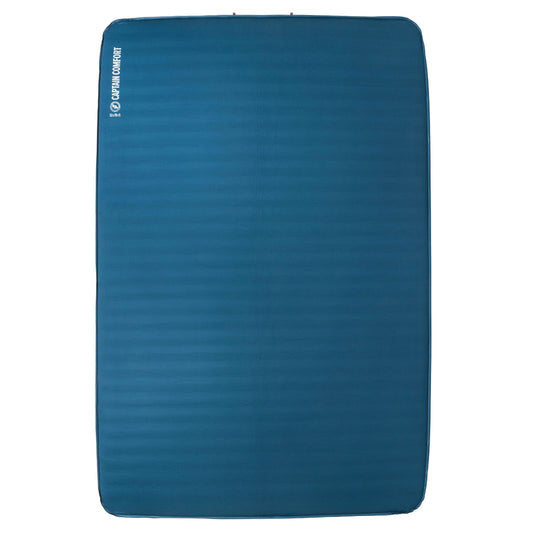 Big Agnes Captain Comfort Deluxe Camp - Supremely Comfortable, All-Weather, Self-Inflating Sleeping Pad, Double Wide, Gibraltar Sea