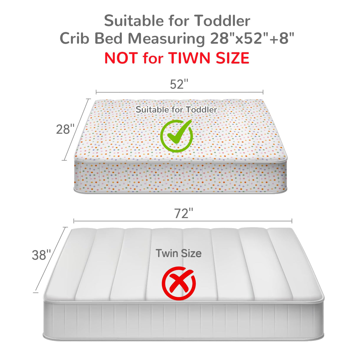 Mooreeke 4 Pieces Toddler Bedding Set - Green Floral Butterfly Toddler Comforter Sets for Girls, Includes Comforter, Flat Sheet, Fitted Sheet and Pillowcase, Bed in A Bag for Baby Bedroom