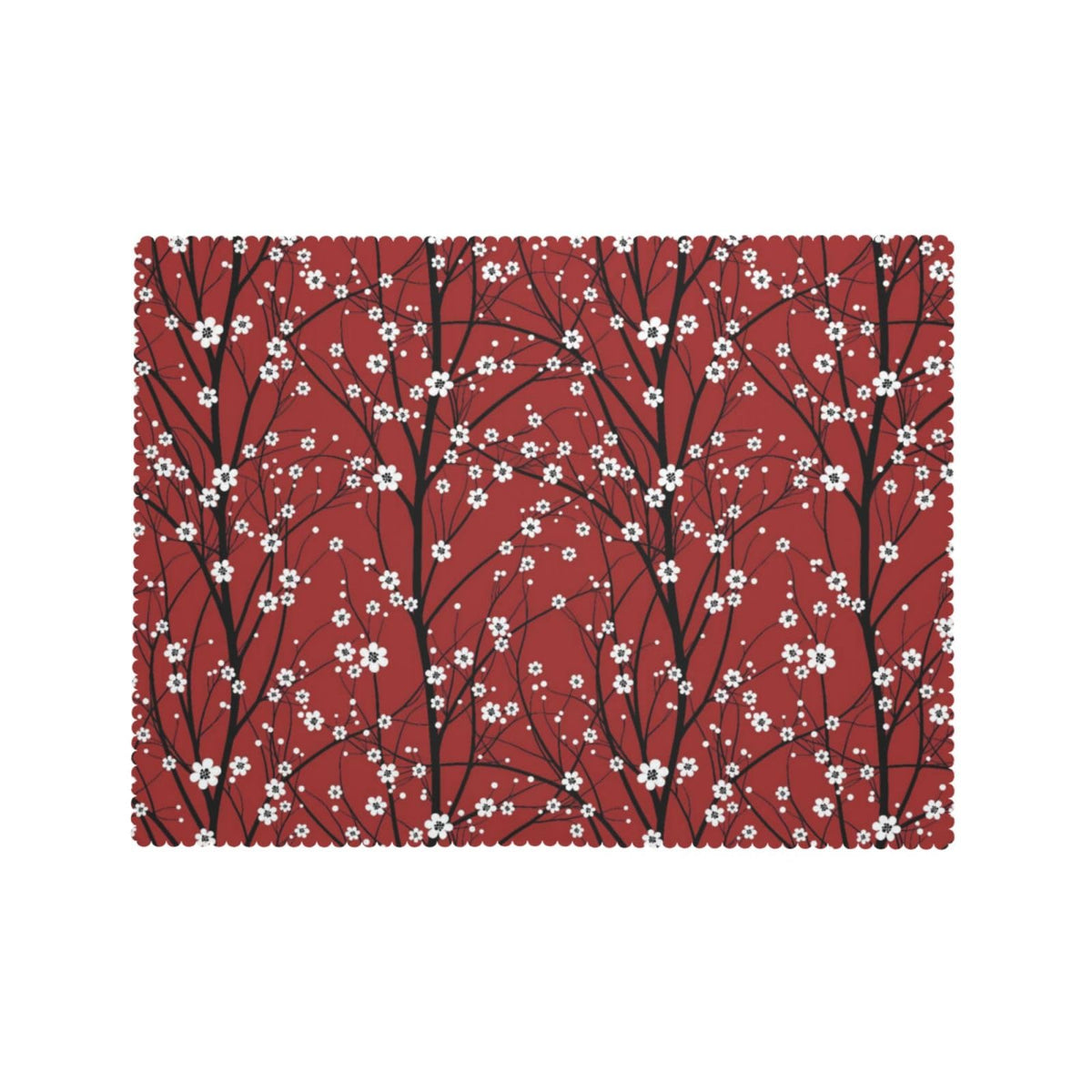 XIOURERY Cherry Tree Floral Table Cloths Decorative for Dining Room, Japanese Flower Washable Tablecloth for Home, Restaurant, Outdoor Party Table Cover 54x72 Inch