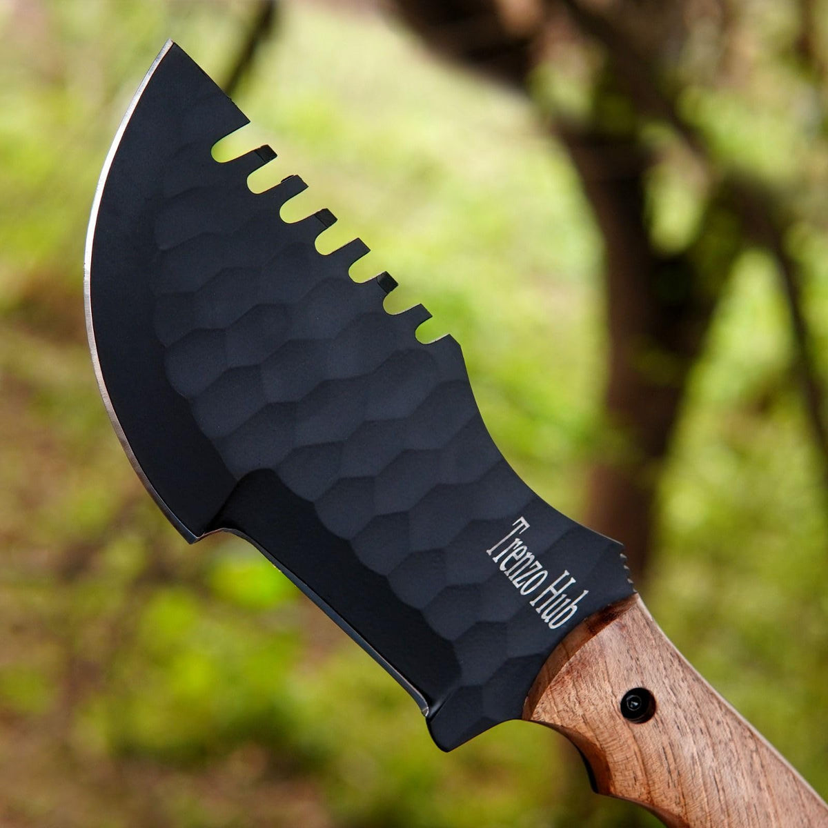 Fixed Blade Knife - 11.5” Handmade Tracker Knife with Bone Handle and Ferro Rod, Hunting Knife with Sheath, Full Tang Tactical Survival Knives for Men, 1095c High Carbon Steel for Camping, Hunting & Outdoor Use