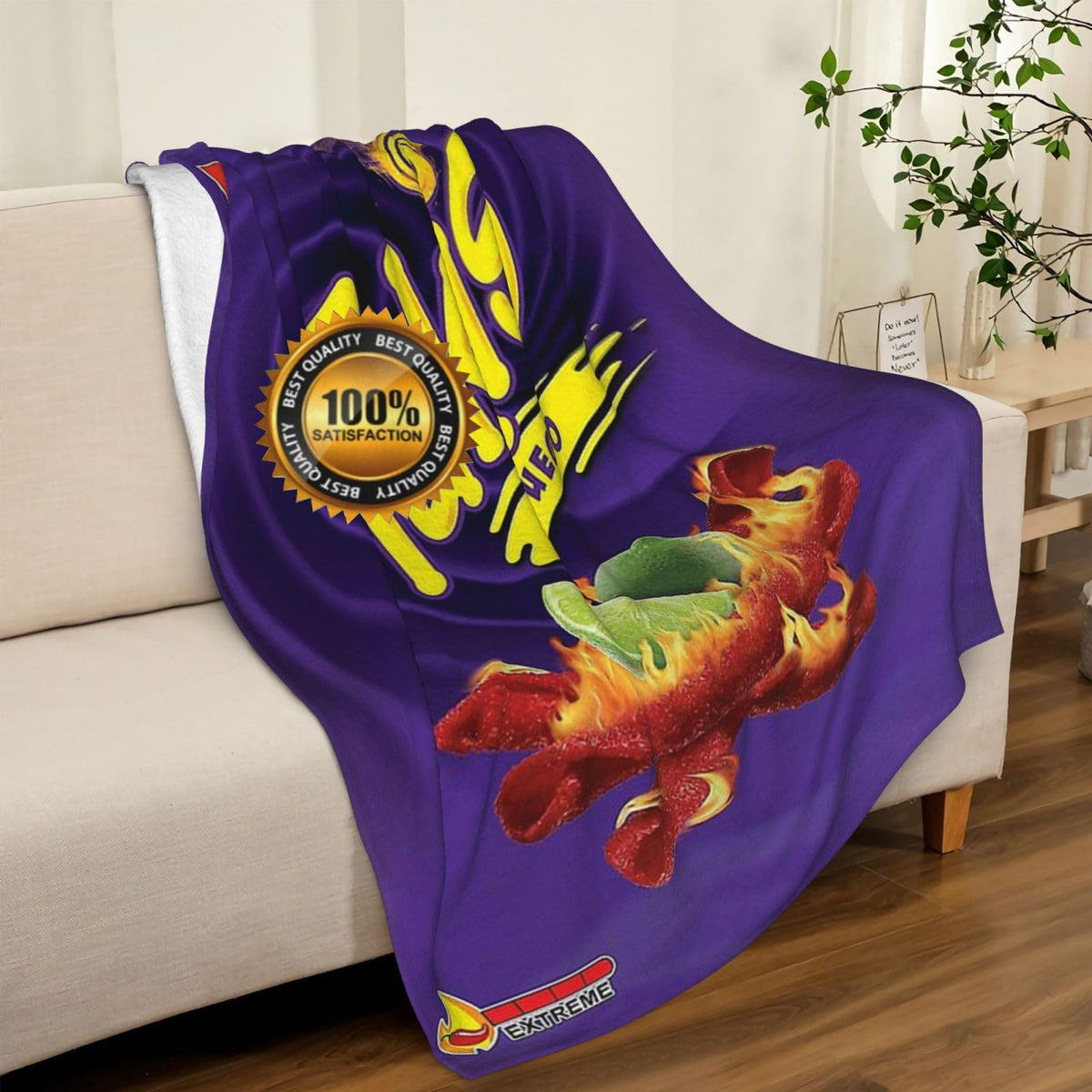 Flannel 3D Funny Realistic Food Throw Blankets Soft Cozy Summer Winter Fall Blanket Plush Home Decor for Living Room Bedroom Couch Bed Sofa 50"x40"