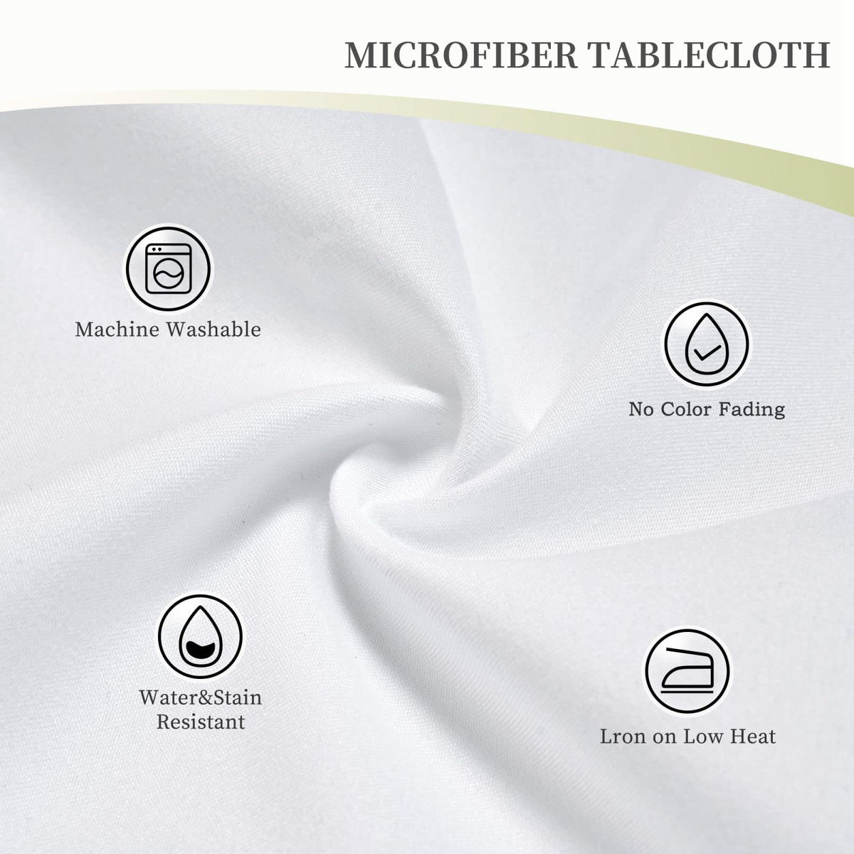 MENGFEISI Wildflowers Tablecloth Polyester Daisy Meadow Herbal and Butterfly Table Cover Square Botanical Floral Table Cloth Tablecloths Washable for Party Holiday Dinner Decor, 54" x 72"