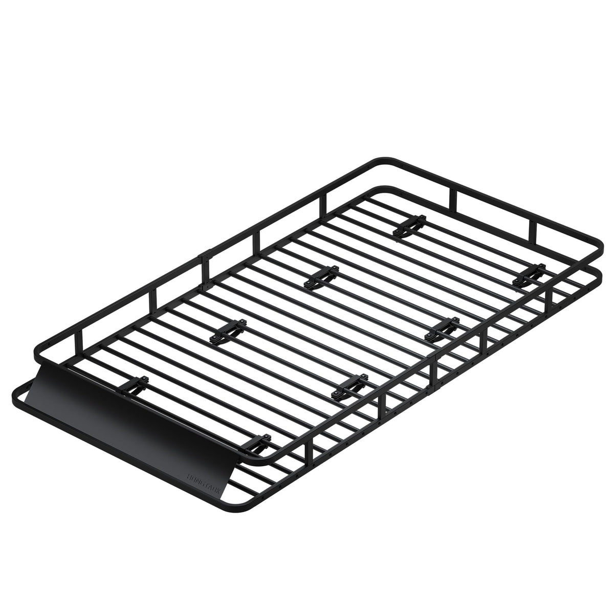 HongTaok 85" x 45" x 6" Universal Roof Rack, Extra Wide Rust-Proof Roof Cargo Basket for SUV, Heavy Duty Steel Rooftop Cargo Carrier, Car Top Luggage Holder 150LBS Capasity, Easy Assembly, Black